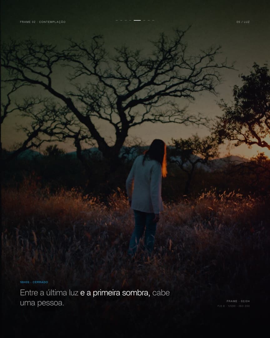 Golden Hour · Manifesto sobre a luz — slide 05